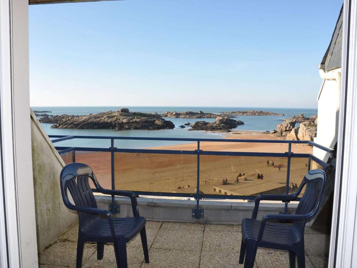 Appartement Terrasse Bord De Mer A Tregastel Avec Parking - Fr-1-368-19 Exterior photo
